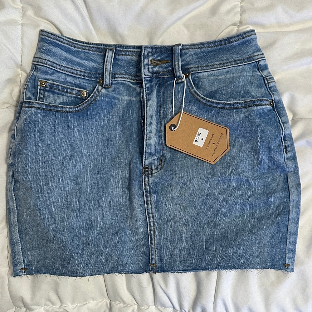 Denim Blue Women's Skirt